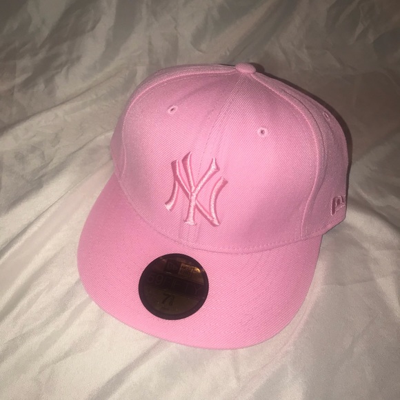 pink new era hat